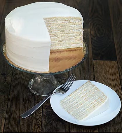 Vanilla Buttercream Smith Island Cake